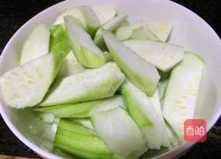 清炒丝瓜的做法图解2