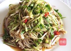 凉拌金针黄瓜的做法图解9