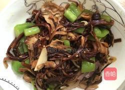 素炒小黄蘑的做法图解8