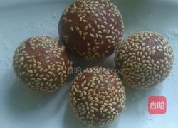 彩色麻团的做法图解11