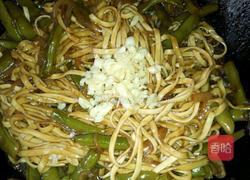 老北京素焖扁豆面(二人量)的做法图解9