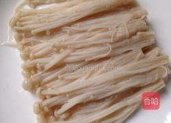 凉拌金针菇的做法图解7