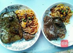 牛排~香菇肉酱意面的做法图解14