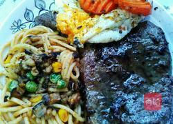 牛排~香菇肉酱意面的做法图解15