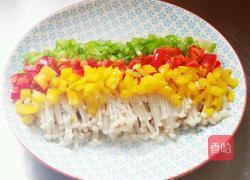 凉拌金针菇的做法图解7