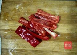 豆角炒肉的做法图解3