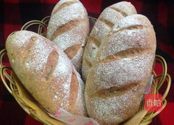 百分百全麦核桃面包的做法图解8