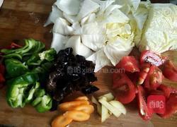 西红柿娃娃菜拌粉的做法图解3