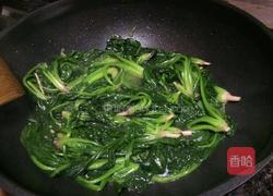 素炒菠菜的做法图解3