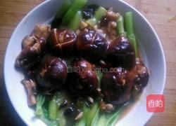 香菇油菜的做法图解7