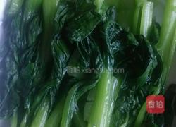 香菇油菜的做法图解4