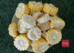 牛奶玉米汤的做法图解1