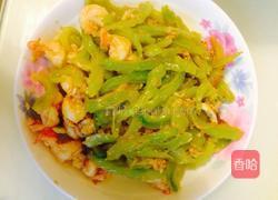 苦瓜虾仁的做法图解8