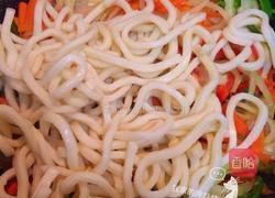 炒乌冬面的做法图解6