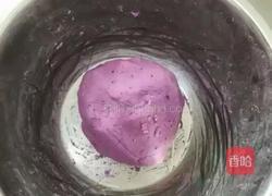 紫薯麻球的做法图解3
