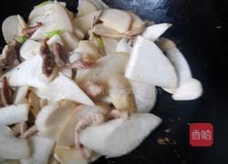 肉炒杏鲍菇的做法图解6