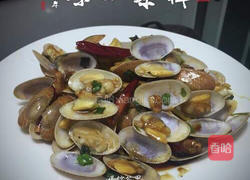 爆炒花甲的做法图解5