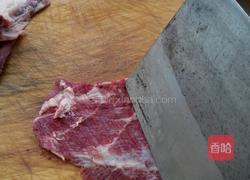 煎肉片，油麦菜的做法图解4