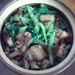 五花肉炖芥菜的做法[图]