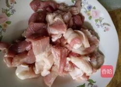 香芹粉皮炒肉的做法图解3