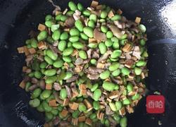 毛豆米炒肉丁的做法图解4