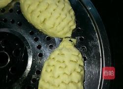 黄金刺猬馒头的做法图解3