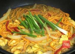 虫草花炒鸡肉丝的做法图解7