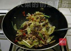 莴笋炒肉的做法图解5