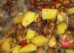 土豆鸭肉干锅的做法图解5