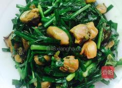 生蚝炒韭菜的做法图解6