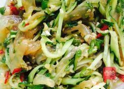 海蜇黄瓜丝的做法图解5