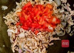 茄汁肉丝面的做法图解3