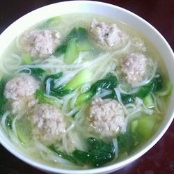 清汤圆子面的做法[图]