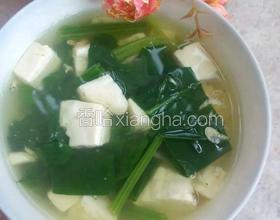 菠菜豆腐湯