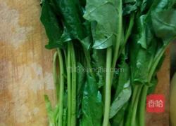 菠菜豆腐汤的做法图解2