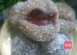 粉色糯米滋的做法图解7