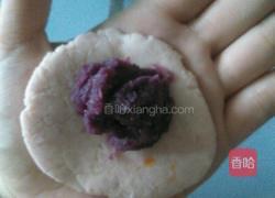 粉色糯米滋的做法图解3