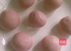 粉色糯米滋的做法图解4