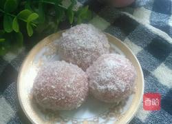 粉色糯米滋的做法图解6