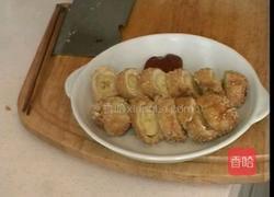 鸡肉香蕉卷的做法图解10