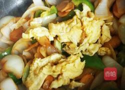 洋葱鸡蛋炒火腿的做法图解10