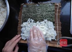 沙拉肉松寿司卷的做法图解7