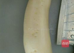 爽口酱萝卜的做法图解1