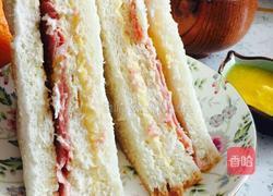三明治的做法图解4