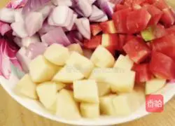 Illustration of how to make seasonal vegetable claypot rice 2