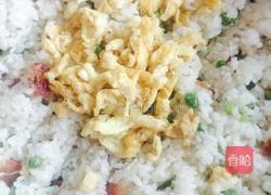 香肠豌豆炒饭的做法图解7