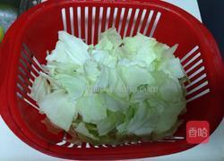 清炒虾米卷心菜的做法图解1