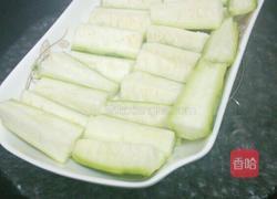 蒜蓉蒸丝瓜的做法图解6