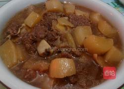 萝卜煲牛杂的做法图解9
