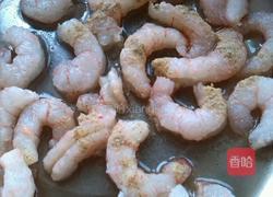 虾仁菜花的做法图解3